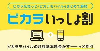 4.ピカラいっしょ割